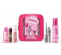Maybelline Essentials Olivia Attwood Makeup Gift Set - Cocoa 13 | Includes Sky High Mascara, Grippy Primer, Grippy Setting Mist, Eraser Concealer Cocoa 13 & Lifter Gloss in Hot Pink Bag