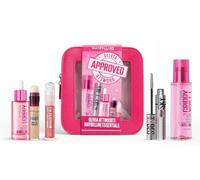 Maybelline Essentials Olivia Attwood Makup Gift Set - Light 01 | Includes Sky High Mascara, Grippy Primer, Grippy Setting Mist, Eraser Concealer Light 01 & Lifter Gloss in Hot Pink Bag