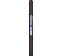 Maybelline New York Express Brow Duo Eyebrow Filling, Natural Looking 2-In-1 Pencil Pen + Filling Powder Black Brown