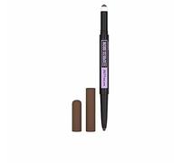 Maybelline Express Brow Duo Eye Brow Pencil Natural Filling Brunette | 2-In-1 Eyebrow Pencil Pen Plus Filling Powder, Tear Drop Tip, Sponge Swiper, Natural Looking Duo
