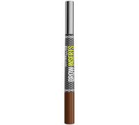 Maybelline Eyebrow Pencil Brow Inserts 2-in-1 Pen Fiber Gel Medium Brown 4 | With 0.015MM Triple Tip, 100 Hair-Like Strokes In 30 Seconds, 36-Hour Wear, Smudge-Proof Formula