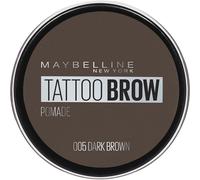 Maybelline Eyebrow, Tattoo Brow Longlasting Eyebrow Pomade Pot Dark Brown