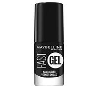 Maybelline Fast Gel Nail Lacquer Blackout 17 Long-Lasting Nail Polish 7ml