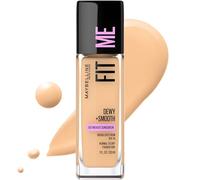 MAYBELLINE - Fit Me Dewy + Smooth Foundation Warm Nude - 1 fl oz (30 ml)
