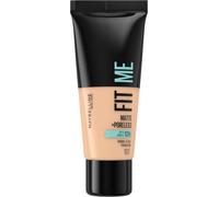 Maybelline Fit Me Foundation, Lightweight Medium Coverage, Blendable With a Mat