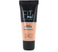 Maybelline Fit Me Foundation, Matte & Poreless, Full Coverage Blendable Normal
