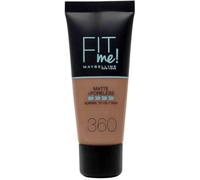Maybelline Fit Me Foundation, Medium Coverage, Blendable With a Matte and Poreless Finish, For Normal to Oily Skin, Shade: 360 Mocha, 30ml