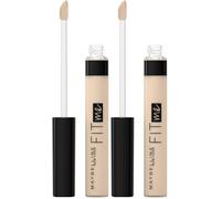 Maybelline Fit Me! Full Coverage Concealer, Matte & Poreless Ultra Blendable, Shade: 03 Porcelain, 6.8 ml (Pack of 2)
