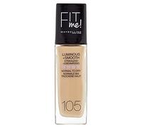 Maybelline Fit Me Luminous + Smooth Foundation SPF-18 -30ml -105 NATURAL IVORY