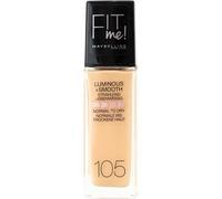 Maybelline Fit Me Luminous + Smooth Foundation SPF-18 -30ml -105 NATURAL IVORY