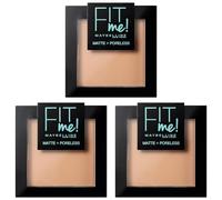 Maybelline Fit Me Matte And Poreless Powder Number 120, Classic Ivory, 9 g, Pack Of 3