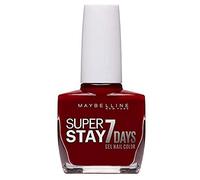 Maybelline Forever Strong Superstay Nail Polish, 06 Deep Red