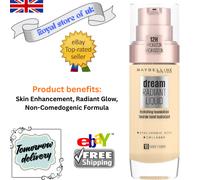 Maybelline Foundation, Dream Radiant Liquid Hydrating Foundation with Hyaluroni