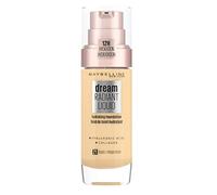 MAYBELLINE Dream Radiant Liquid Hydrating Foundation with Hyaluronic Acid and Collagen - Lightweight, Medium Coverage Up to 12 Hour Hydration, Nude, Women Nude