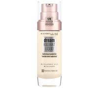 Maybelline Foundation, Dream Radiant Liquid Hydrating Foundation with Hyaluronic Acid and Collagen, Lightweight, Medium Coverage Up to 12 Hour Hydration, 03 True Ivory, 30 ml, Pack Of 1