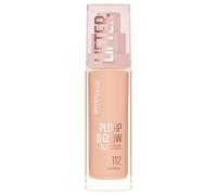 Maybelline Foundation Lifter Plump & Glow, SPF20, Buildable Coverage, 112