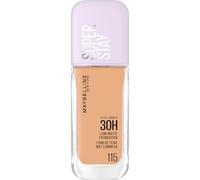 Maybelline Foundation Super Stay Lumi-Matte Up To 30H Wear Vegan* Shade 115 | With Amino Acids, Niacinamide, Vitamin E, Medium-Full Coverage, All Day Wear, Lumi-Matte Finish