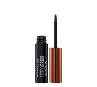 Maybelline Brow Tint Tattoo Brow Peel Off Gel, Waterproof, Medium Brown | Semi-Permanent Colour, For Evenly-Filled Naturally Full Brows, Lasts Up To 3 Days, Long-Lasting Peel Off Tint, Smudge Proof