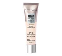 Maybelline Hydrating Liquid Foundation SPF 50, Maybelline Dream Urban Cover, Lightweight All-in-One Makeup for Sensitive Skin, Natural Flawless Finish, Shade: 095 Fair Porcelain