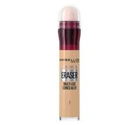 Maybelline Instant Anti-Age Eraser Eye Concealer for Face, Dark Circles, Blemish & Fine Lines Concealer, Full Coverage, Dermatologist Tested, Suitable for Sensitive Skin, Shade: 07 Sand