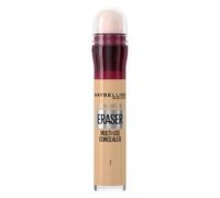 Maybelline Instant Anti-Age Eraser Eye Concealer for Face, Dark Circles, Blemish & Fine Lines Concealer, Full Coverage, Dermatologist Tested, Suitable for Sensitive Skin, Shade: 07 Sand
