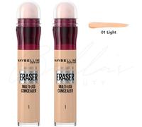 MAYBELLINE Instant Anti-Age Eraser Under Eye Concealer - 01 Light PACK OF 2