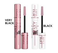 MAYBELLINE Maybelline Mascara Lash Sensational Sky High Volumizing and Thickening Eyelash Lengthening. Flake Free Formula, Mascara 01 Black, One Colour, Women One Colour