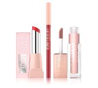 Maybelline Lifter Glaze Lip Oil Peach Queen & Liner Duo Bundle