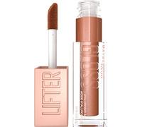Maybelline Lifter Gloss Bronzed Lip Gloss, Lasting Hydration Formula With Hyaluronic Acid, Non Sticky, 018 Bronze