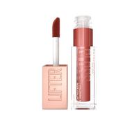 Maybelline Lifter Gloss Bronzed Lip Gloss, Lasting Hydration Formula With Hyaluronic Acid, Non Sticky, 016 Rust