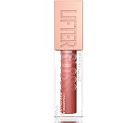 Maybelline Lifter Gloss Bronzed Lip Gloss, Lasting Hydration Formula With Hyaluronic Acid, Non Sticky, 016 Rust