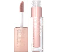 Maybelline Lifter Gloss, Hydrating Lip Gloss with Hyaluronic Acid, 002 Ice (Light Pink), Creates Fuller-Looking, Shiny, Moisturised and Plumped Lips. Non-sticky