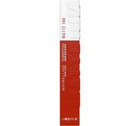 Maybelline Lipstick, Superstay Velvety Matte Ink Liquid Lipstick, Up to 16H Non Transferable, Vibrant Longlasting Finish, Non Drying, Shade: 117 Groundbreaker, 5ml