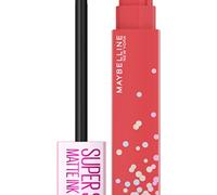 Maybelline L'Oreal SuperStay Matte Ink Liquid Lipstick, Birthday Edition, Up To 16H Wear, Show Runner Off White