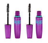 Maybelline Makeup Volum Express The Falsies Washable Mascara Very Black 2 count