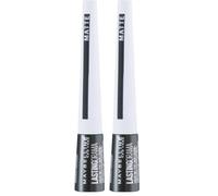 Maybelline Master Ink Eyeliner, MATTE Charcoal Black (Pack of 2)