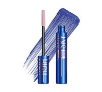 Maybelline Sparkle Mascara, Lash Sensational Sky High Volumizing & Thickening, Eyelash Lengthening, Flake-Free Formula, Washable Coloured Mascara, Full Volume Mascara, Colour: Navy
