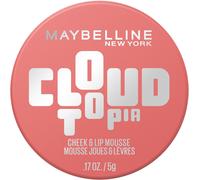 Maybelline New York Blush and Lip, Cloudtopia Blush Cheek & Lip Mousse, For Up