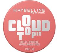Maybelline New York Blush and Lip, Cloudtopia Blush Cheek & Lip Mousse, For Up to 14 Hour Cheek Colour, Resists Sweat, Transfer and Creasing, Shade 9 Dreamy Dawn