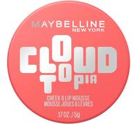 Maybelline New York Cloudtopia Blush Cheek & Lip Mousse Up to 14H Ch olour (Various Shades) - 5 Coral Illusion