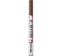 Maybelline New York, Build A Brow: 2 in 1 Brow Pen + Sealing Gel, Real-looking, Fuller Brows, Waterproof, Sweat- & Smudge-resistant, 24H Wear, Vegan Formula, Shade 257: Medium Brown