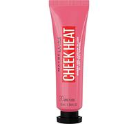 Maybelline New York Cheek Heat Blush, Gel Formula, Water-Based Colour Pigments, Glossy Finish, No. 20 Rose Flash