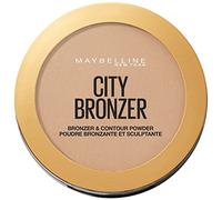 Maybelline New York City Bronzer & Contour Powder, Ultra-Blendable Soft-Milled Pigments for a Silky Smooth Sunkissed Glow, Warm and Natural Sun Kissed Glow, Shade: 200 Medium Cool