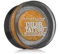 Maybelline New York Eye Studio Color Tattoo Metal 24 Hour Cream Gel Eyeshadow, 0.14 Ounce (Gold Rush)