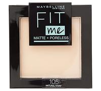 Maybelline New York Fit Me Mat & Poreless Powder, 105 natural
