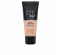 Maybelline New York Fit Me Matte Foundation Refines Pores Shade 115 Ivory ,30 ml (Pack of 1)