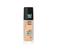 Maybelline New York Fit Me Matte + Poreless Liquid Foundation, , Matte Finish And Pore Minimizing Foundation, Lightweight Formula Suitable For Daily U