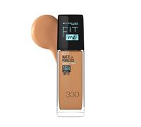 Maybelline New York Fit Me Matte + Poreless Liquid Foundation, Pore Minimising Foundation, Lightweight Formula Suitable For Daily Use, Matte Finish Fo