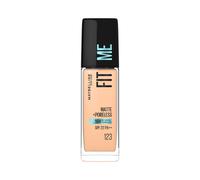 Maybelline New York Fit Me Matte + Poreless Liquid Full Coverage Foundation For All Skin Types,123 Soft Nude|16 Hr Oil Control Full Coverage Foundatio