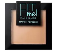 Maybelline New York FIT ME Matte Poreless Powder, Lightweight, 16hr Long Wearing, Skin Tone Matching, Absorbs Oil, Shade: 120 Classic Ivory